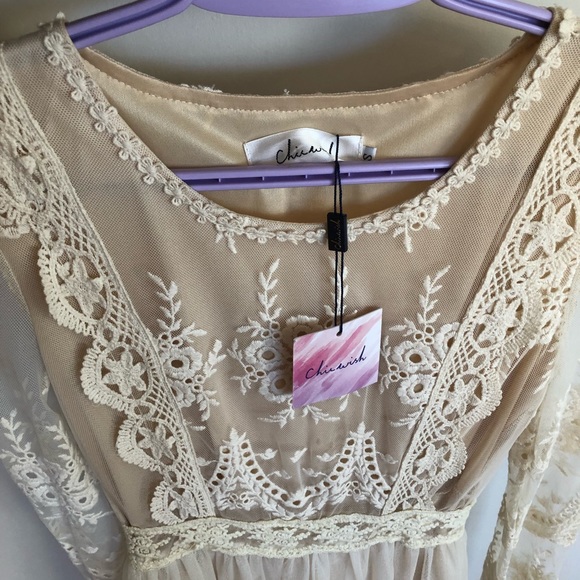 Bohemian Style Lace crochet dress - Picture 5 of 7